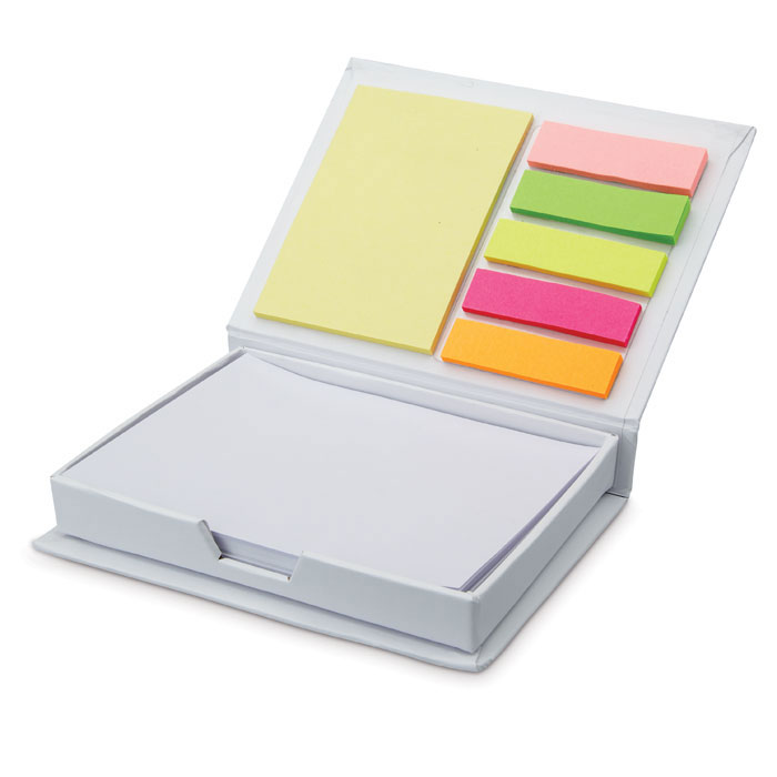 GiftRetail MO7627 - MEMOKIT Bloc-notes et ét. auto-coll