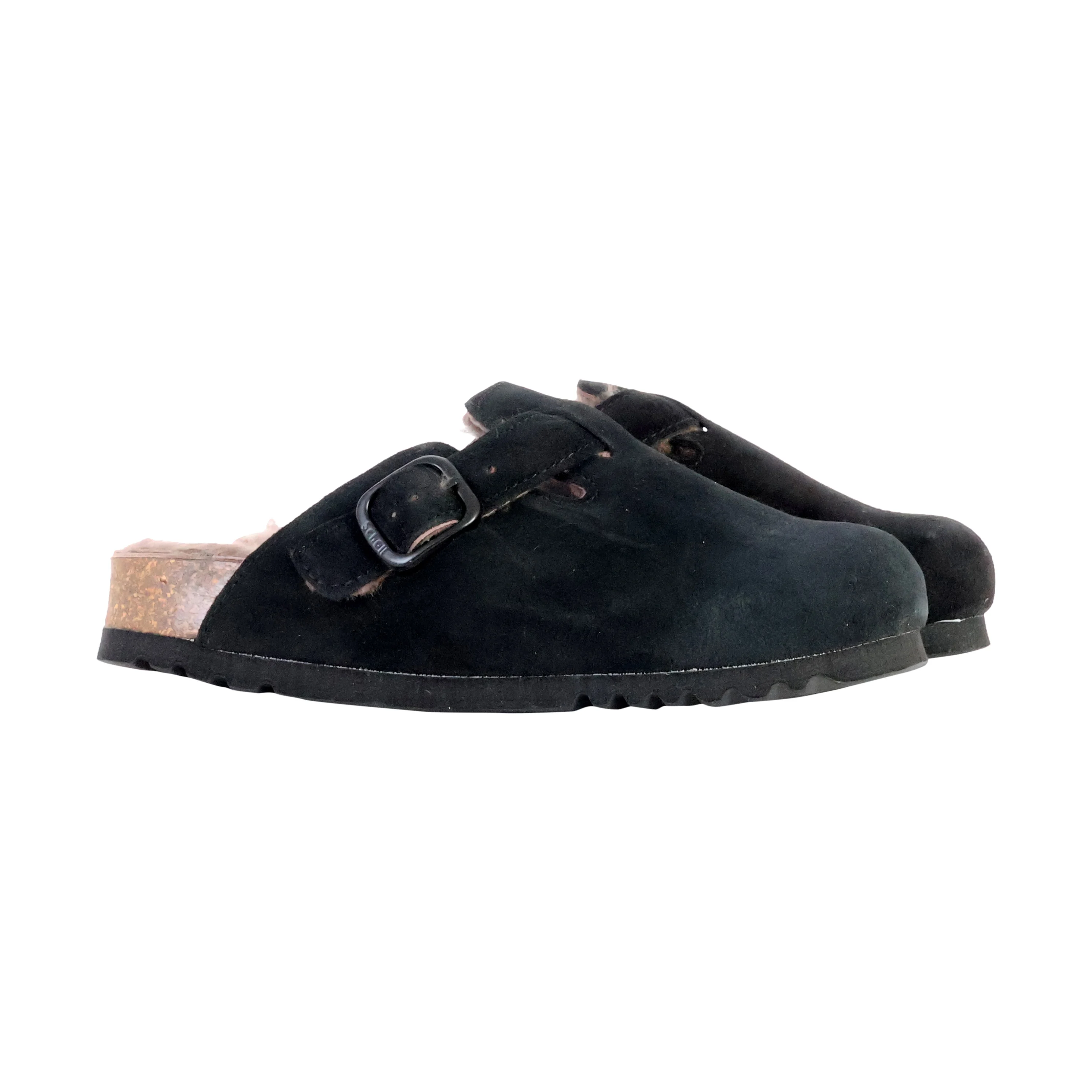 Mules cuirfae new f | Noir