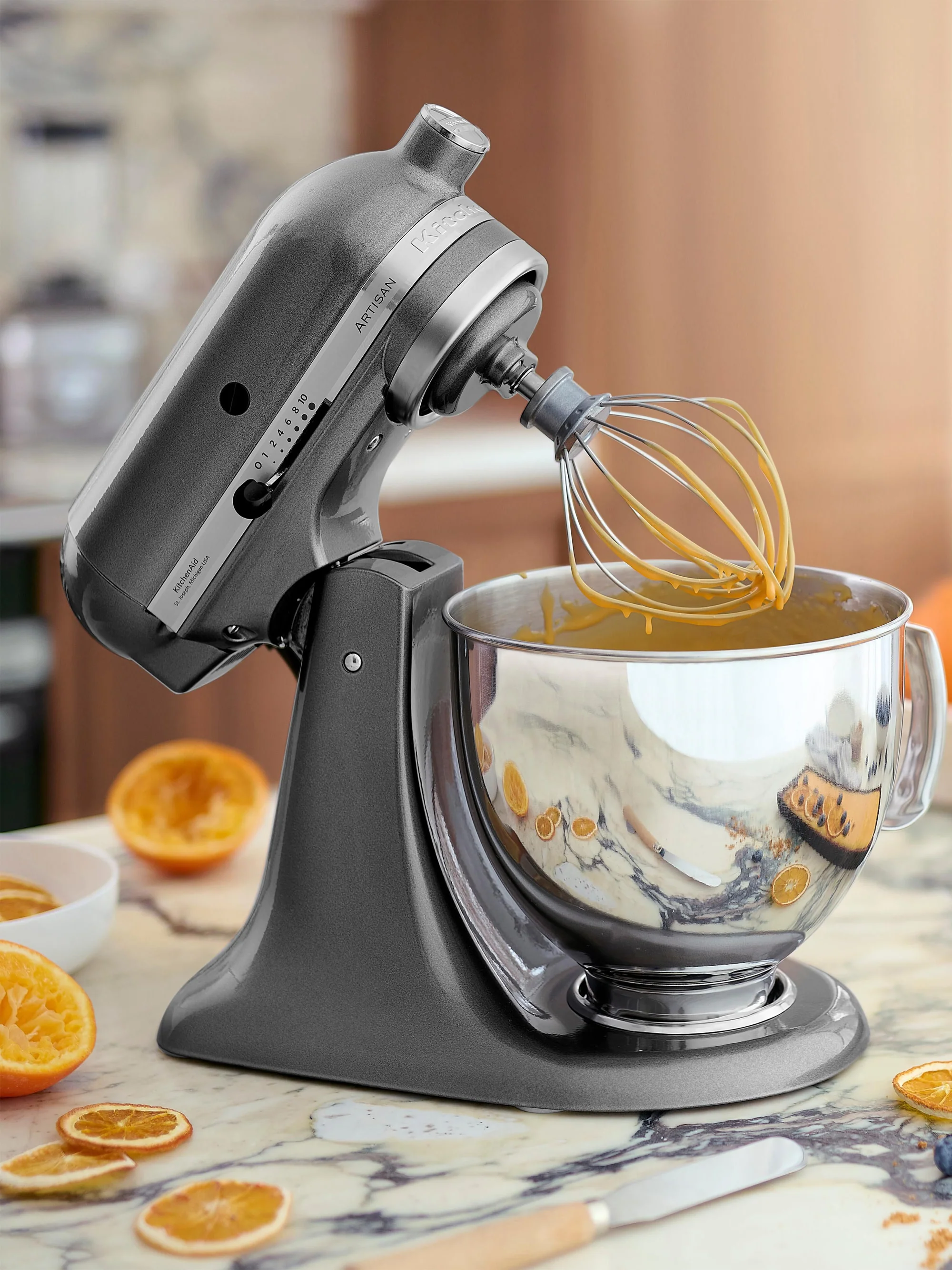 Kantelbare keukenmachine Artisan, 4.8 L, 8-delig