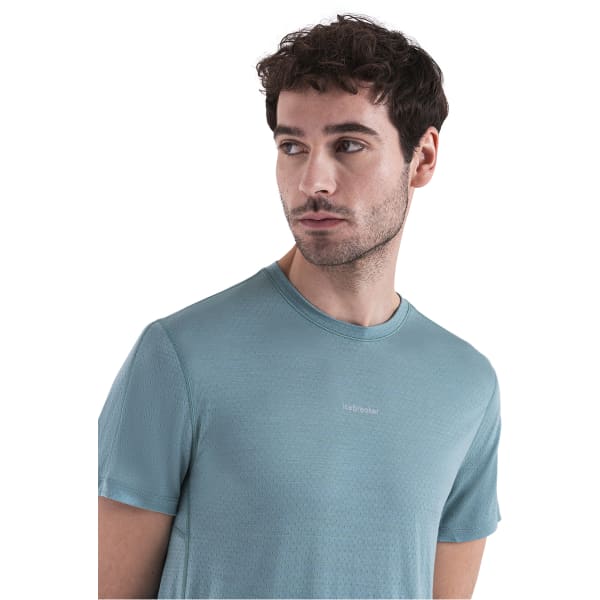 T-shirt randonnée ICEBREAKER M MERINO 125 COOL-LITE SPEED SS TEE CLOUD RAY