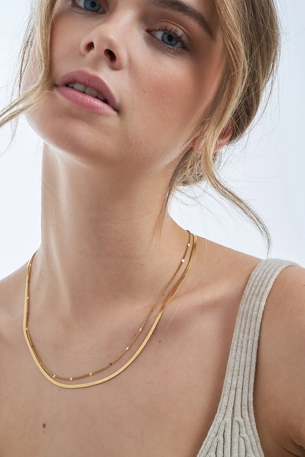 Layering Kette - Fine Snake