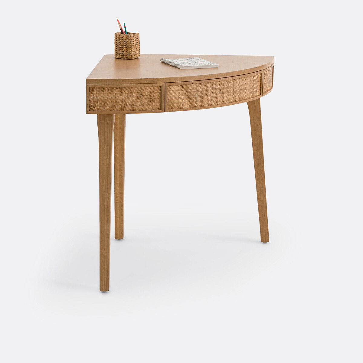 LA REDOUTE INTERIEURS<br>Secretária, consola de canto com gaveta, Achilde