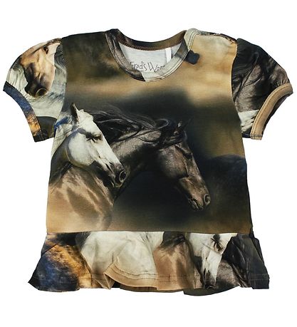 Freds WoRød T-shirt - Heste