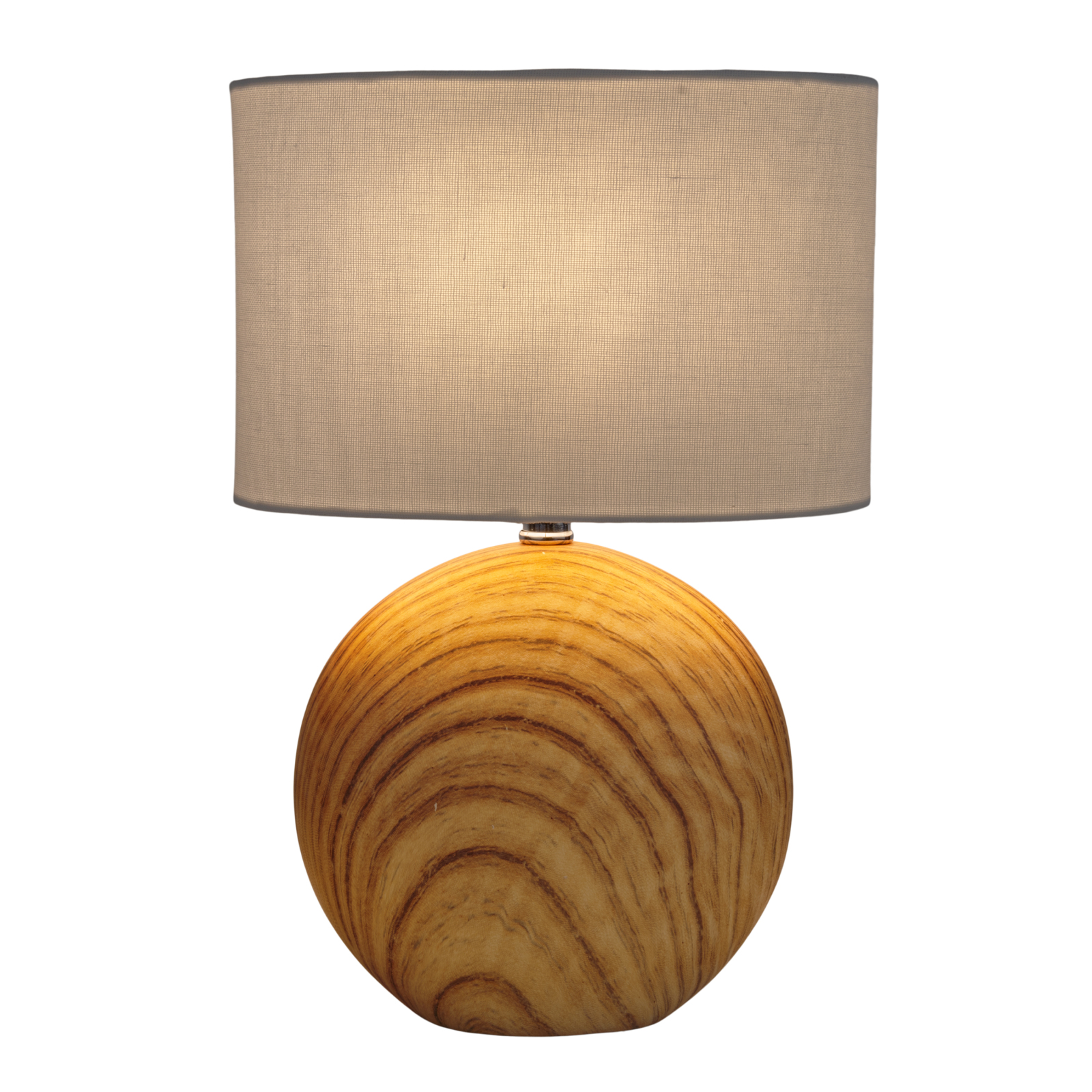 Keramik-Tischleuchte WOODY - naturfarben - 31,5 cm