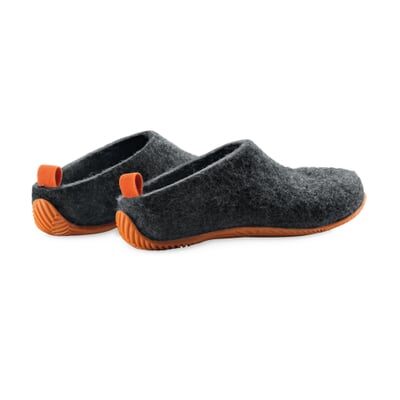 Hausschuhe Lahtiset, Schwarz / Orange