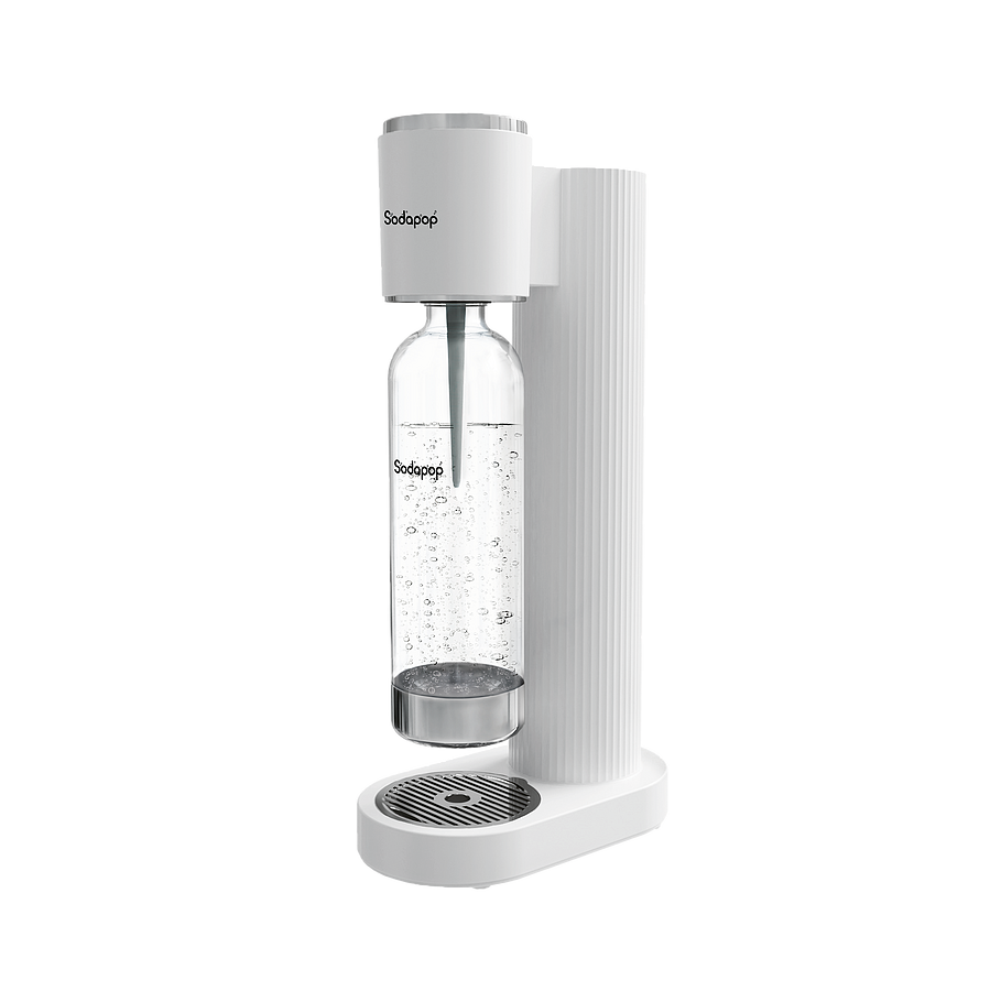 SODAPOP Wassersprudler Cooper, weiß, 1x 850ml PET-Flasche