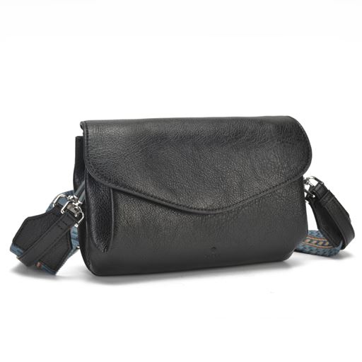 Adax Sidsel Skuldertaske, Black