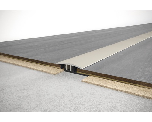 SKANDOR overgangsprofiel cognac geanodiseerd clipprofiel 7x29x900 mm