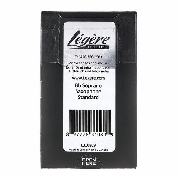 Legere Classic Soprano Sax 2.5