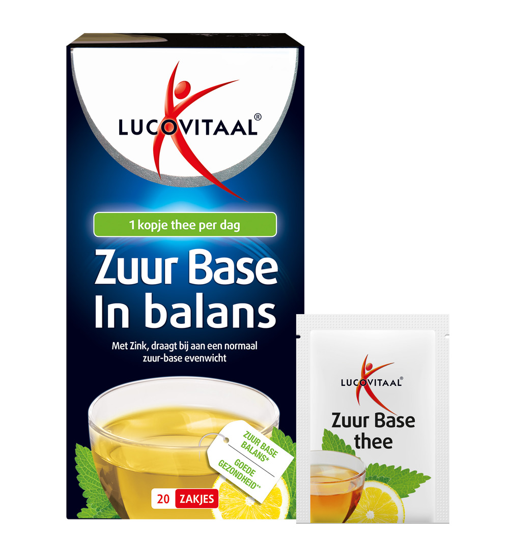 Lucovitaal Zuur Base Balans Thee (20 zakjes)