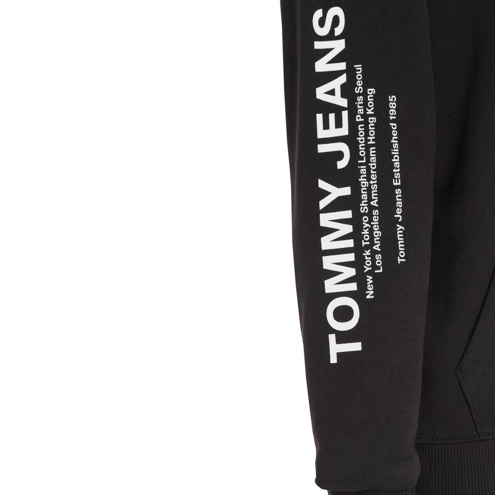 Tommy Hilfiger Sweat Zippé Noir Homme Tommy Hilfiger Entry Zip