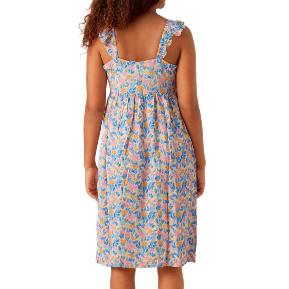 Mamalicious Robe Beige/Bleu Femme Mamalicious Brasil