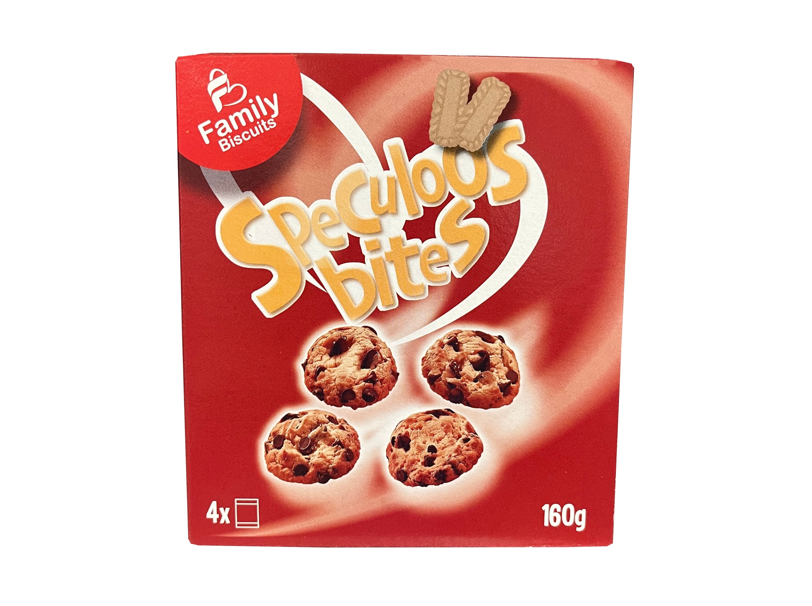 BOLACHAS FAMILY BISCUITS COOKIES SPECULOOS 4 UNIDADES