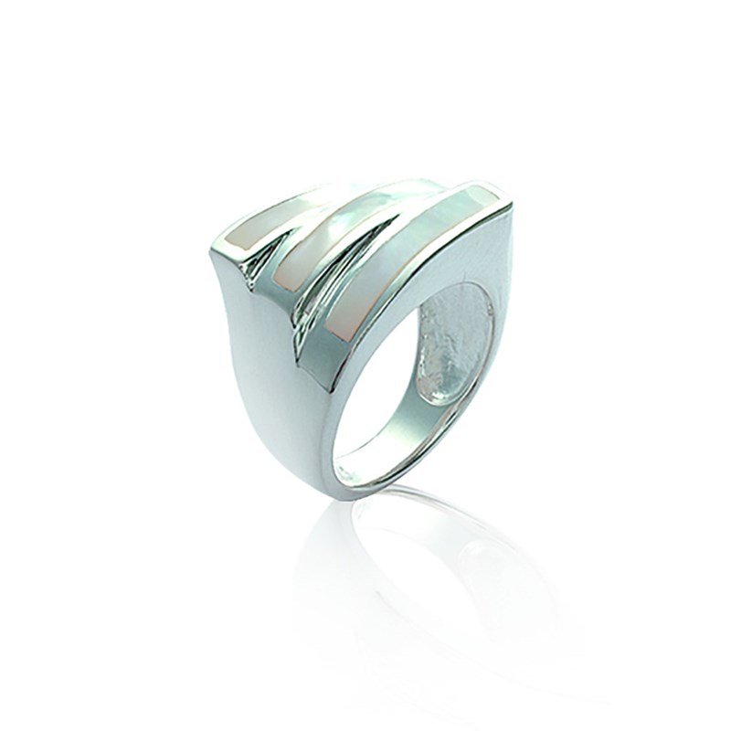 Bague Femme - Argent 925 - Nacre