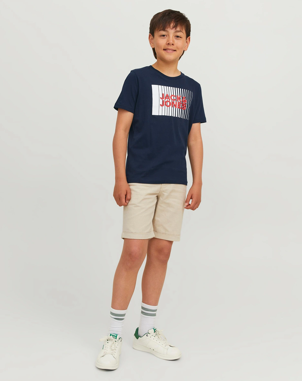 T-Shirt LOGO in navy blazer