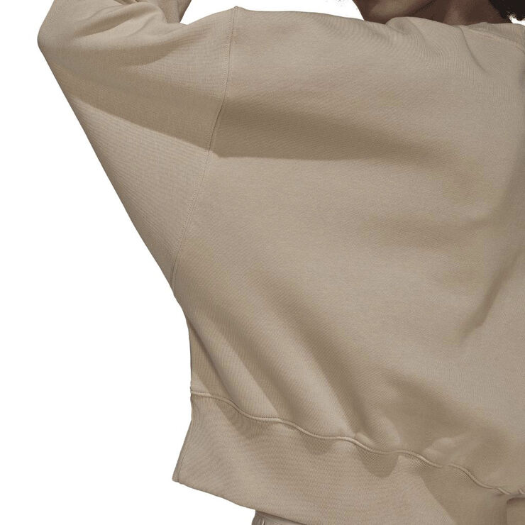 adidas essentials fleece sweatshirt Beige