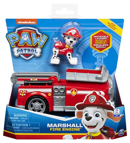 Paw Patrol Leget?jsbil - Basic - Marshall Fire Engine