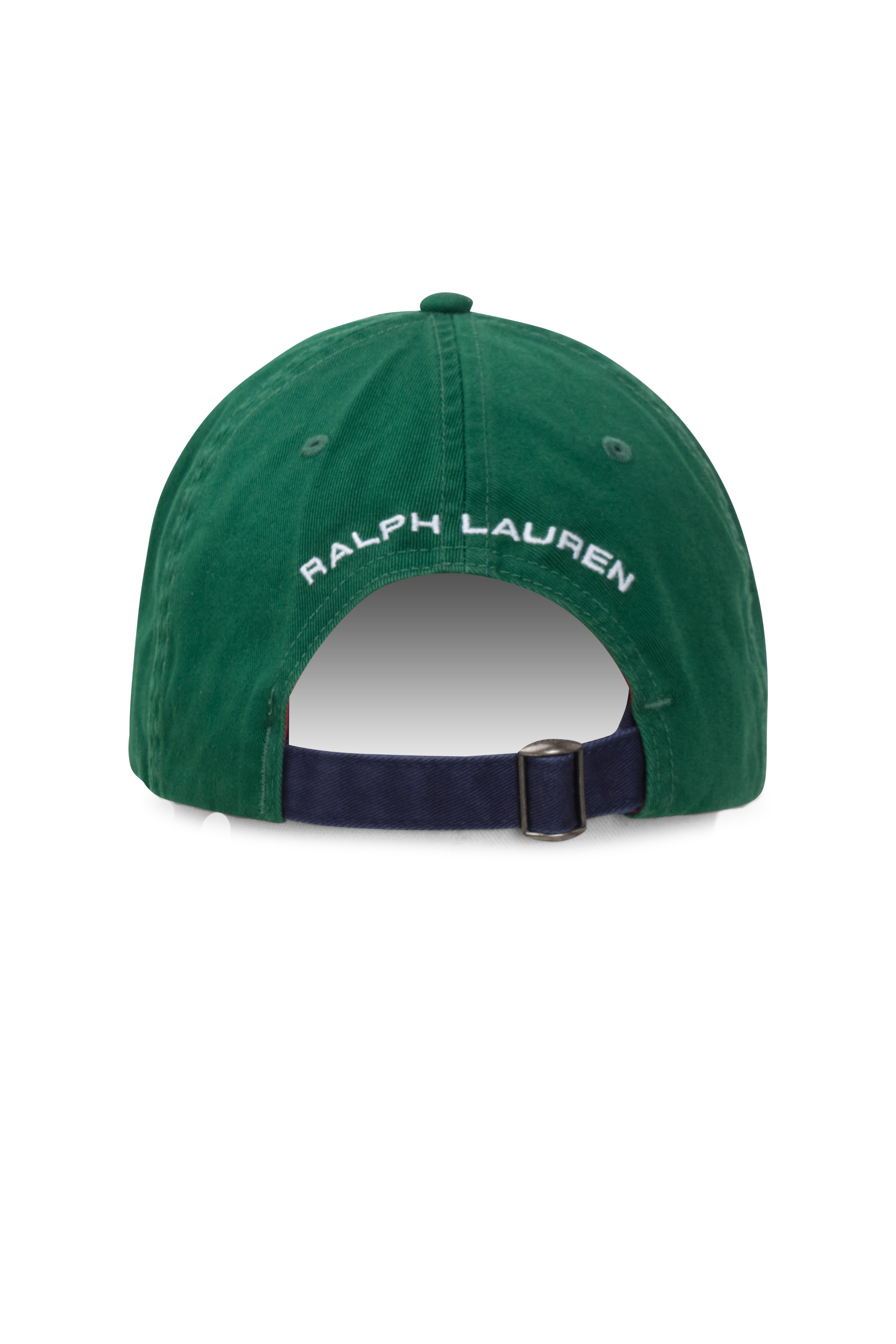 POLO RALPH LAUREN Casquette 16/1 TWILL-CAP-HAT Vert