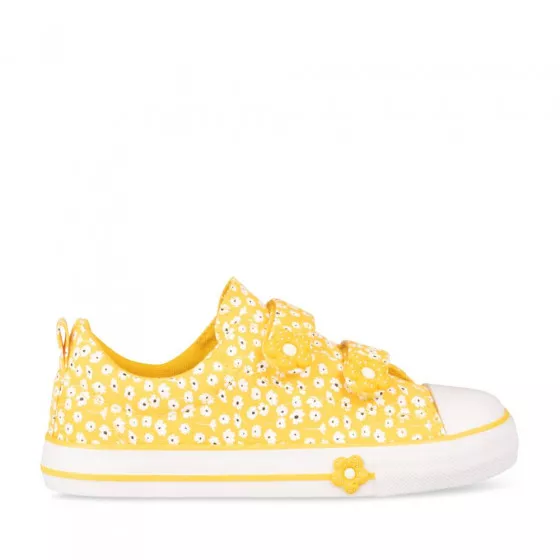 Baskets JAUNE LOVELY SKULL