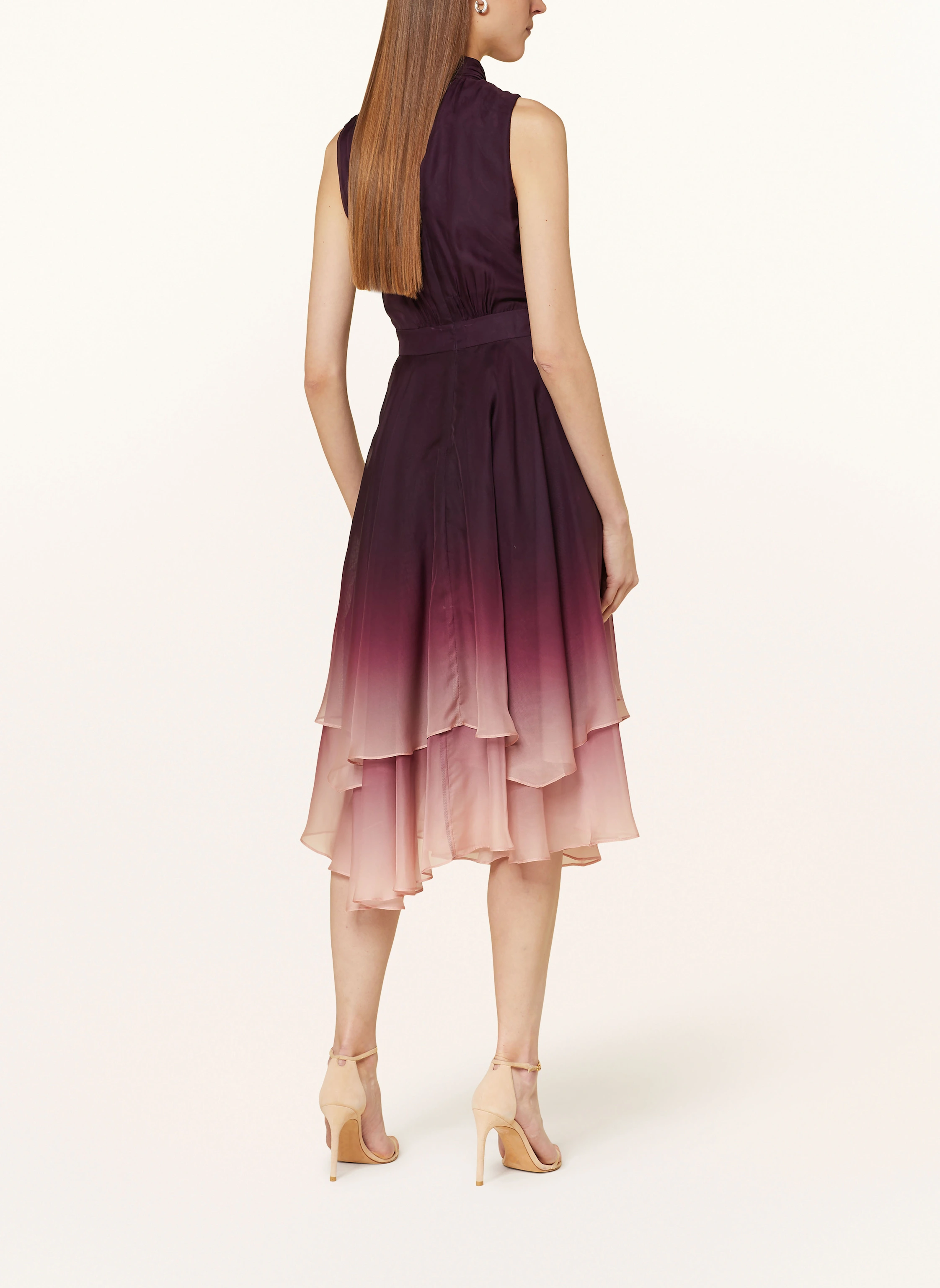 Phase Eight Kleid MAYBEL mit Cut-out und Plissees