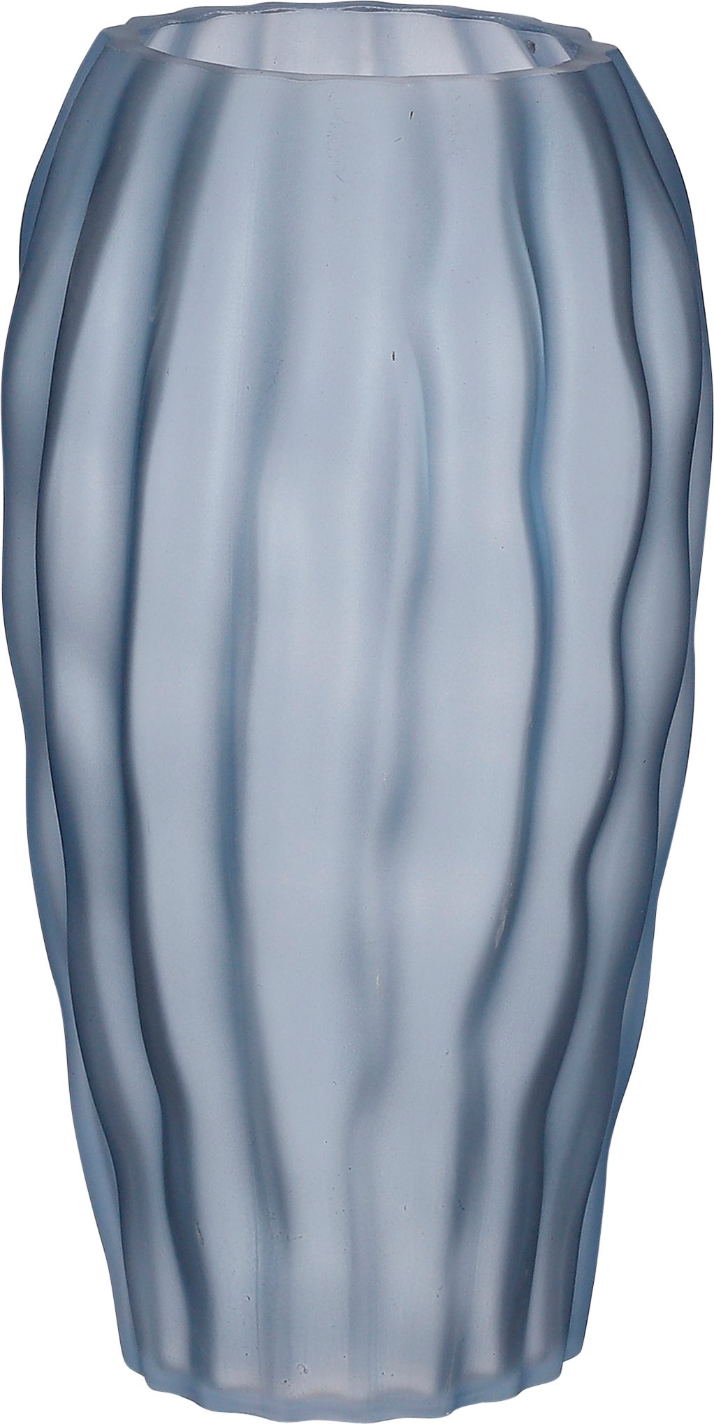 Mica Decorations vaas Feline blauw D 14 H 27 cm