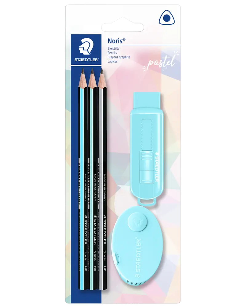 Staedtler Blyant pastel med viskelæder og spidser