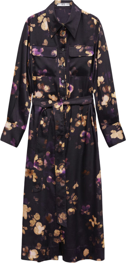 MANGO DRESS. -- BOSCO Medium purple