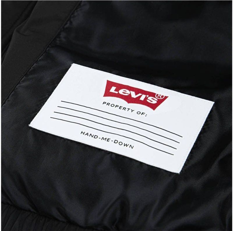 Levi's - Puffer Jas - Zwart - Kids - 10 Years