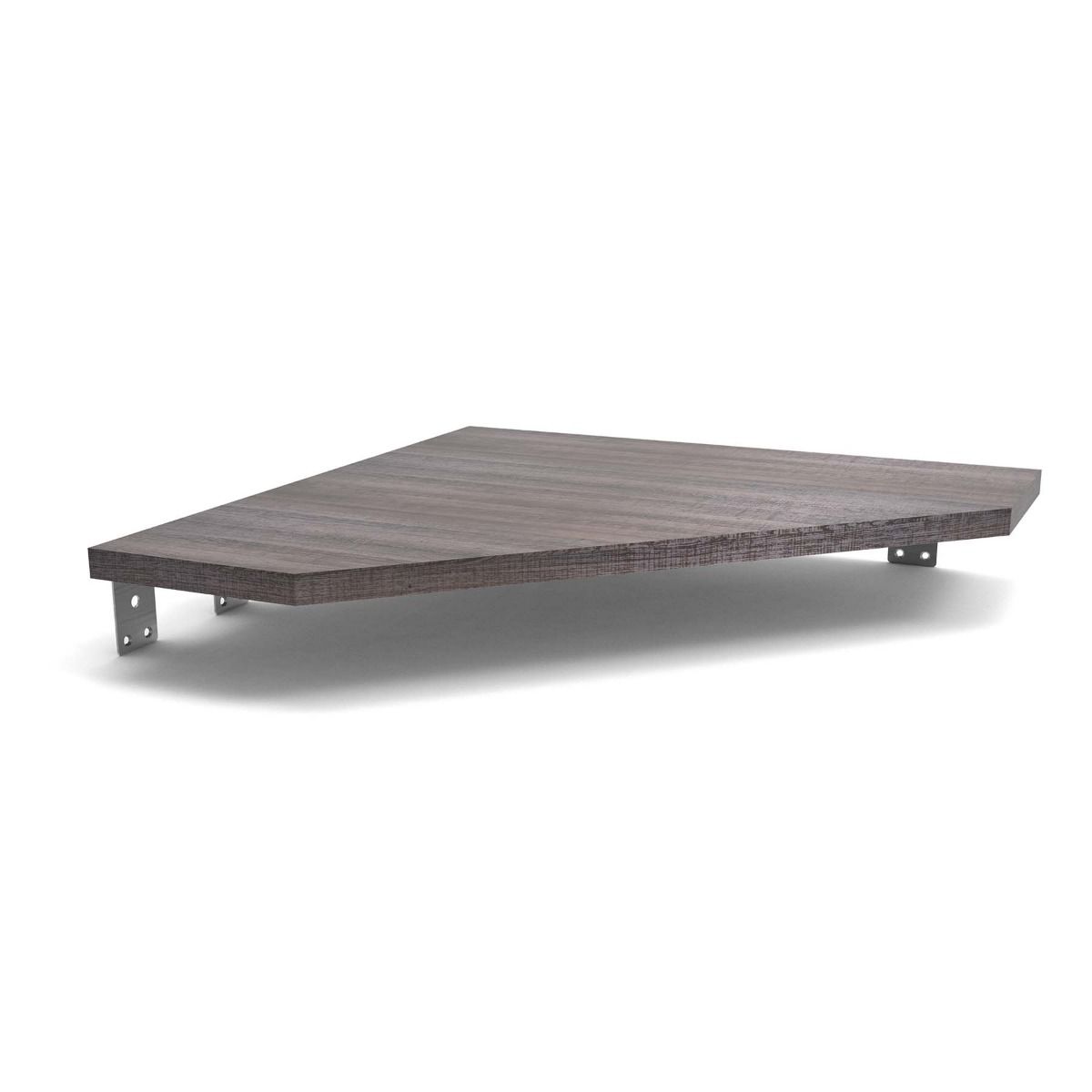Glorious Modular Side Rack Adapter Walnut voor Sound Desk en Workbench