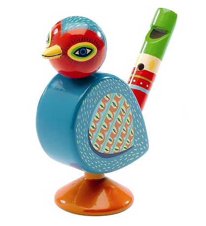 Djeco Fl?jte - 11 cm - Tr? - Fugl