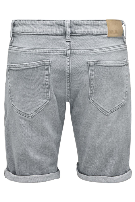 Only & Sons grijze heren korte broek