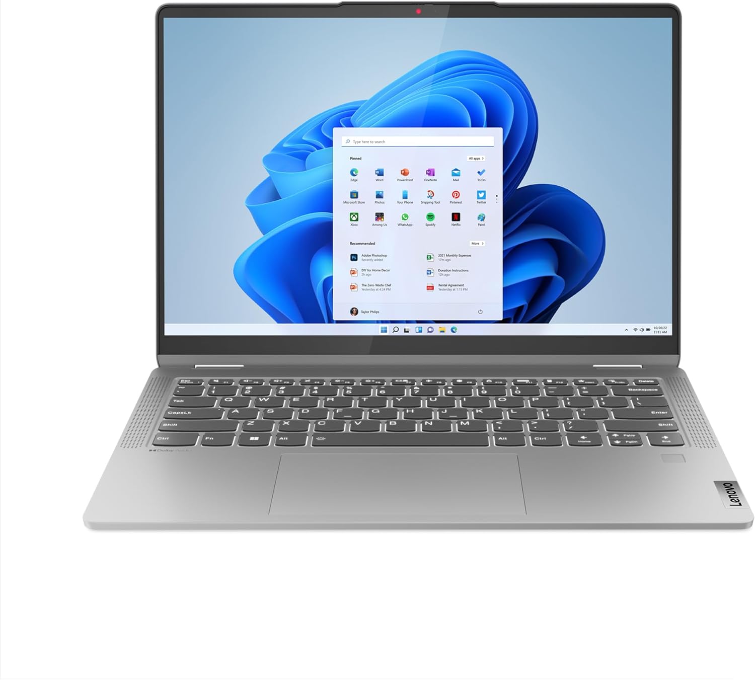 Lenovo IdeaPad Flex 5i - (2023) - Notebook para uso diário - Computador portátil 2 em 1 - Windows 11 - Tela sensível ao toque WUXGA de 14