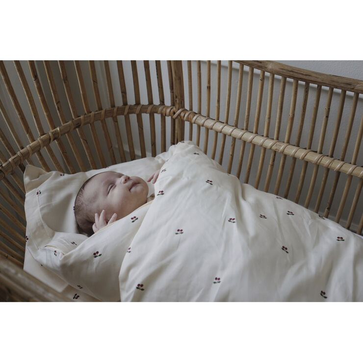 Konges Sløjd BABY BEDDING GOTS Cherry