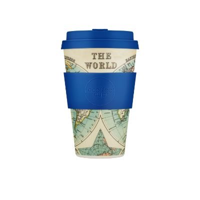 World Map Ecoffee 14Oz