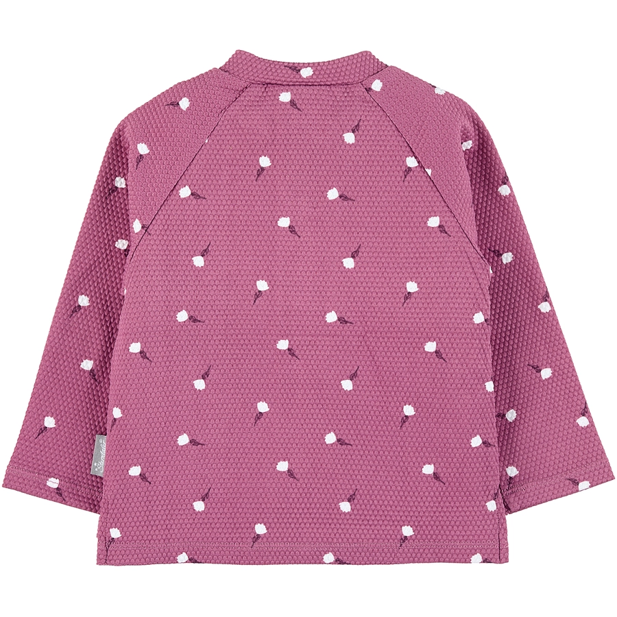 Sterntaler Langarm-Schwimmshirt Blumen purpur