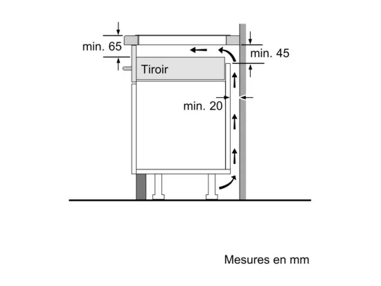Plaque induction BOSCH, PUJ611BB5E