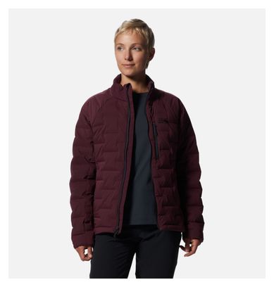 Veste Femme Mountain Hardwear Stretchdown Rouge