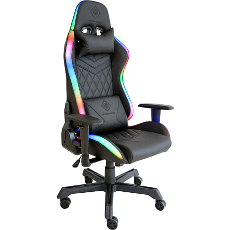 Deltaco RGB gamerstol GAM-080 - sort