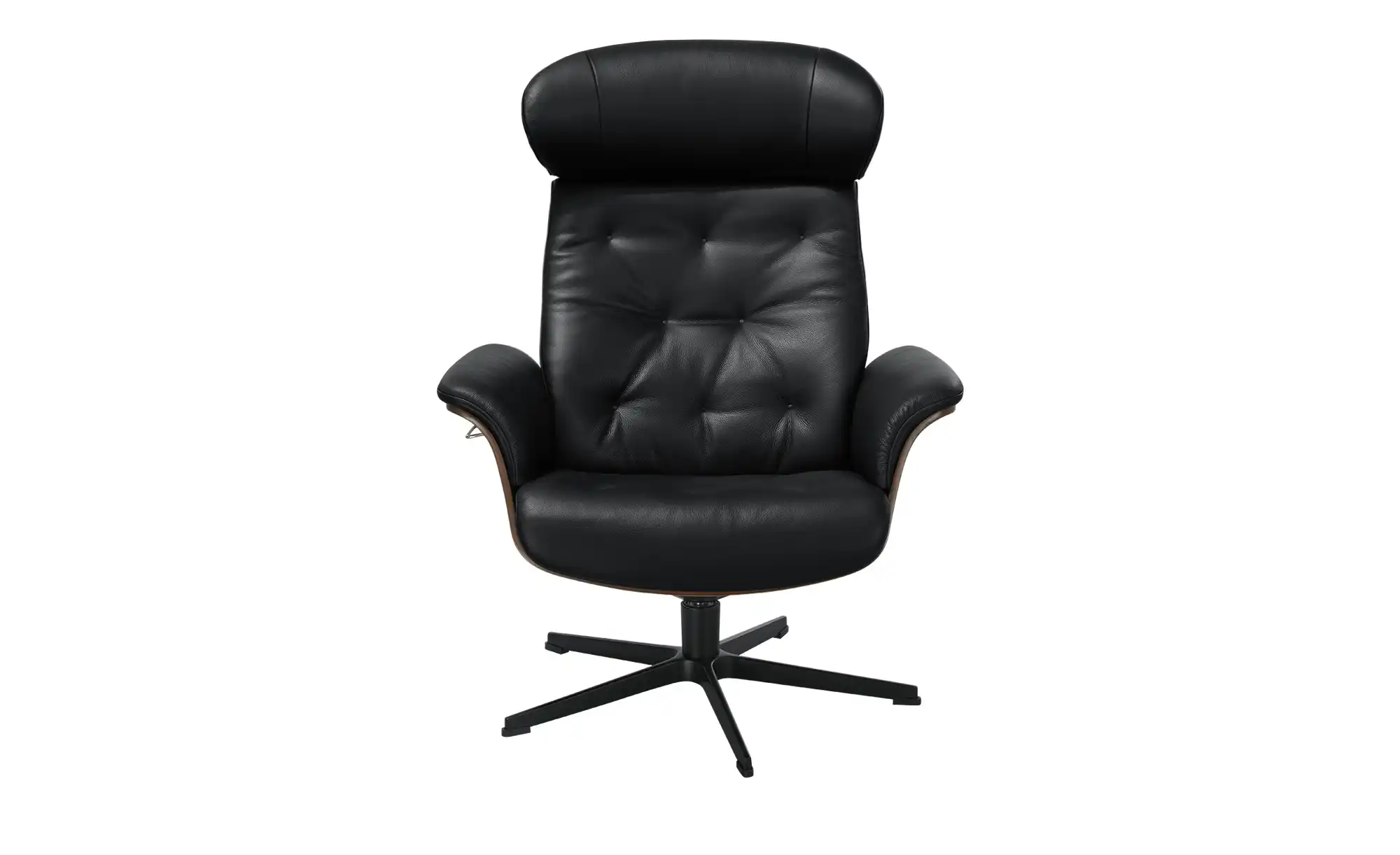 Sessel in Leder mit Knopfnaht Timeout