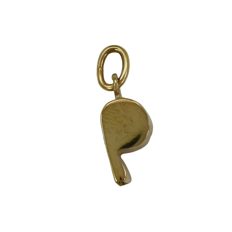 Pendentif sifflet - Plaqué or