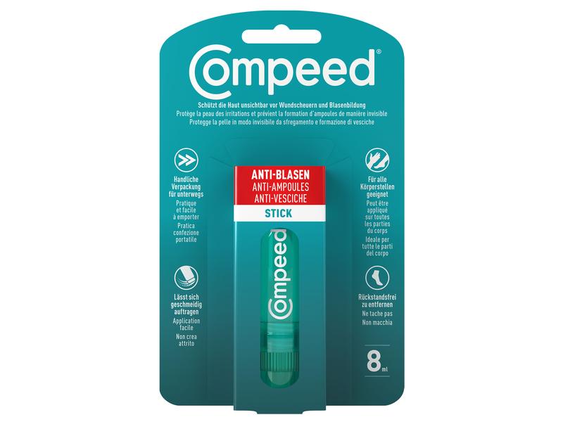 Compeed Anti Blasen Stick 8 ml Prävention gegen Blasenbildung