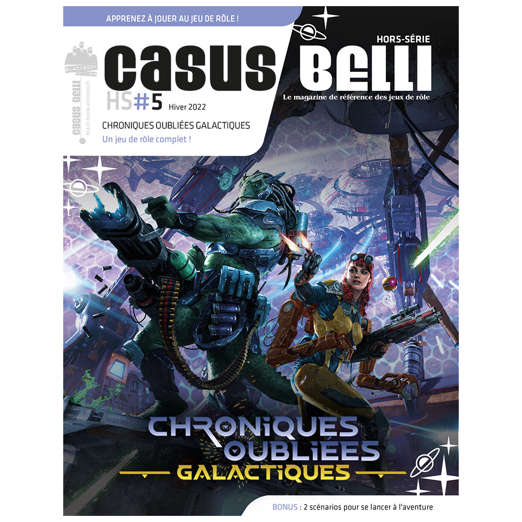 Casus Belli Hors-Série 5 - Chroniques Oubliées Galactiques - Livre de Règles
