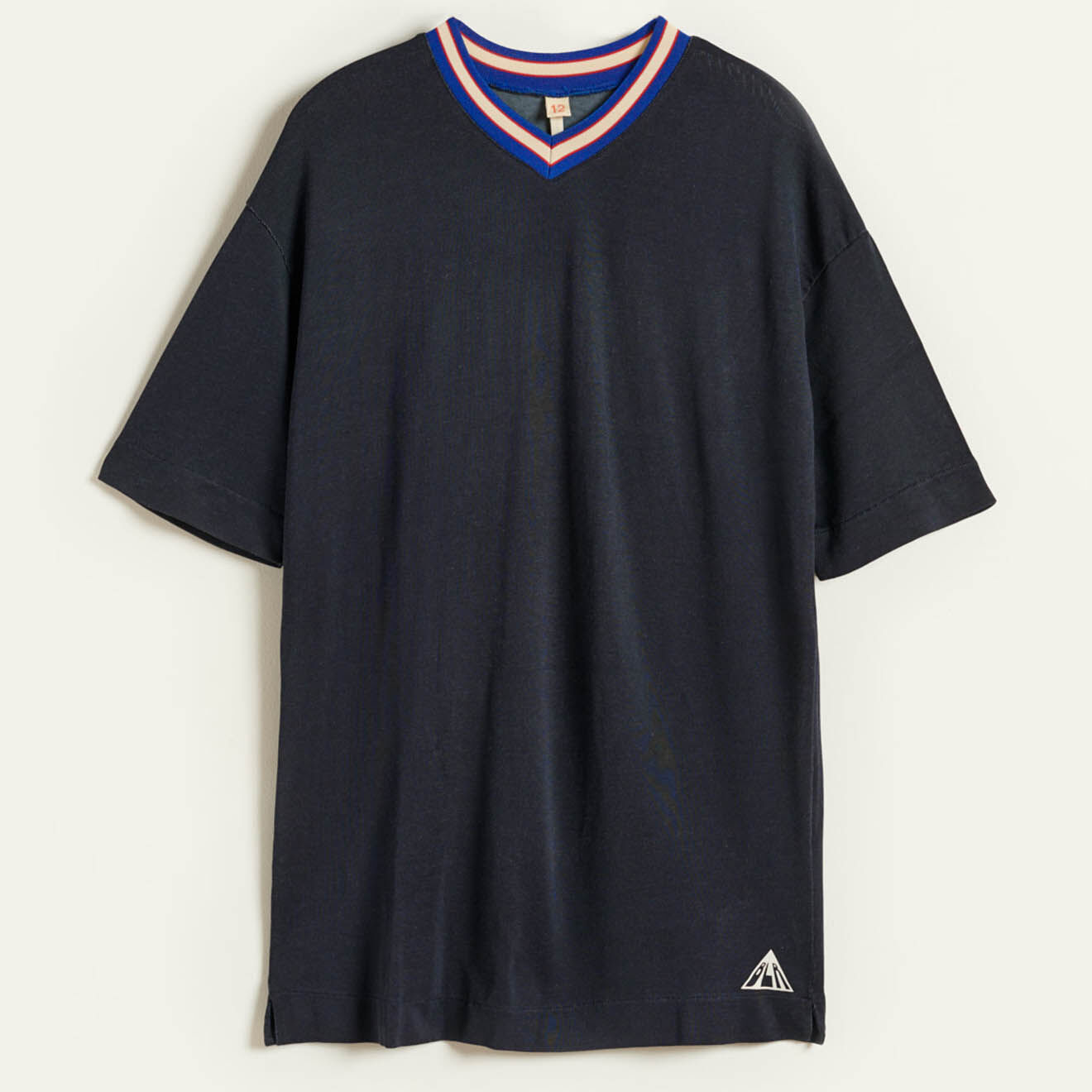 Bellerose Robe t-shirt Felpa sportwear bleu foncé