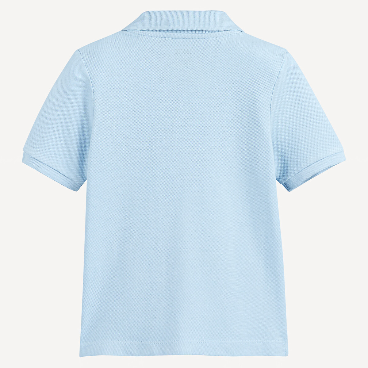 COLEÇÕES LA REDOUTE<br>Polo de malha lisa de manga curta