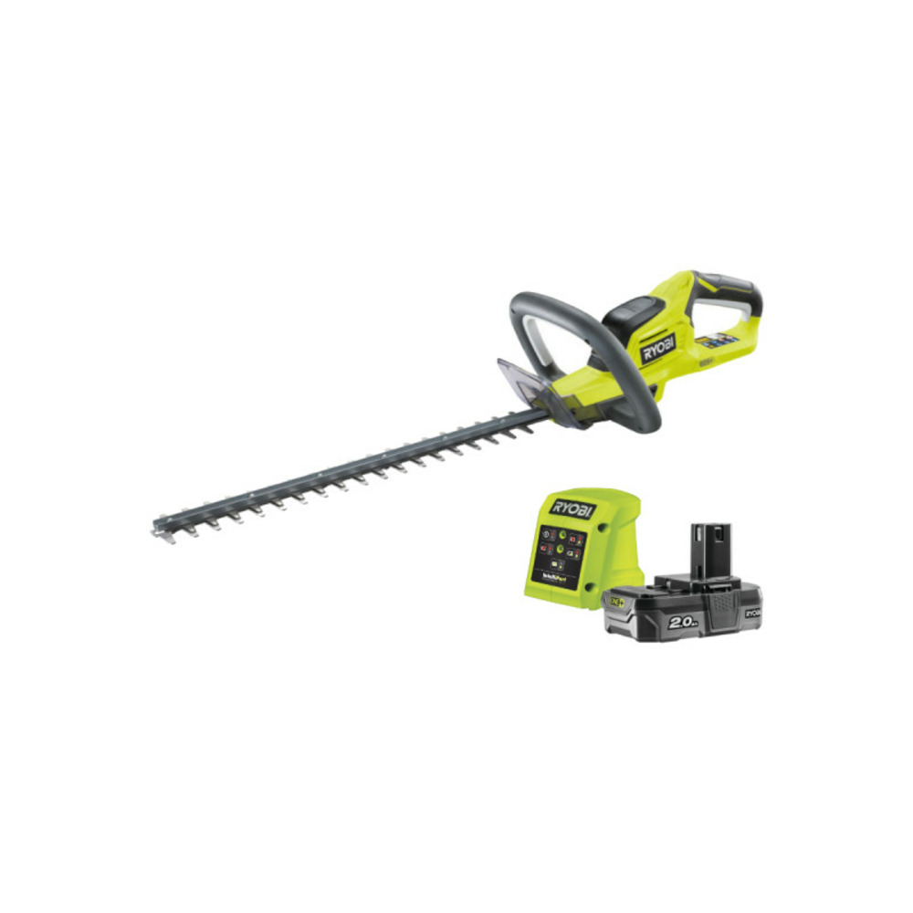 Taille-haies ryobi 18v oneplus lithiumplus 1 batterie 2.0ah - 1 chargeur rapide rht184520