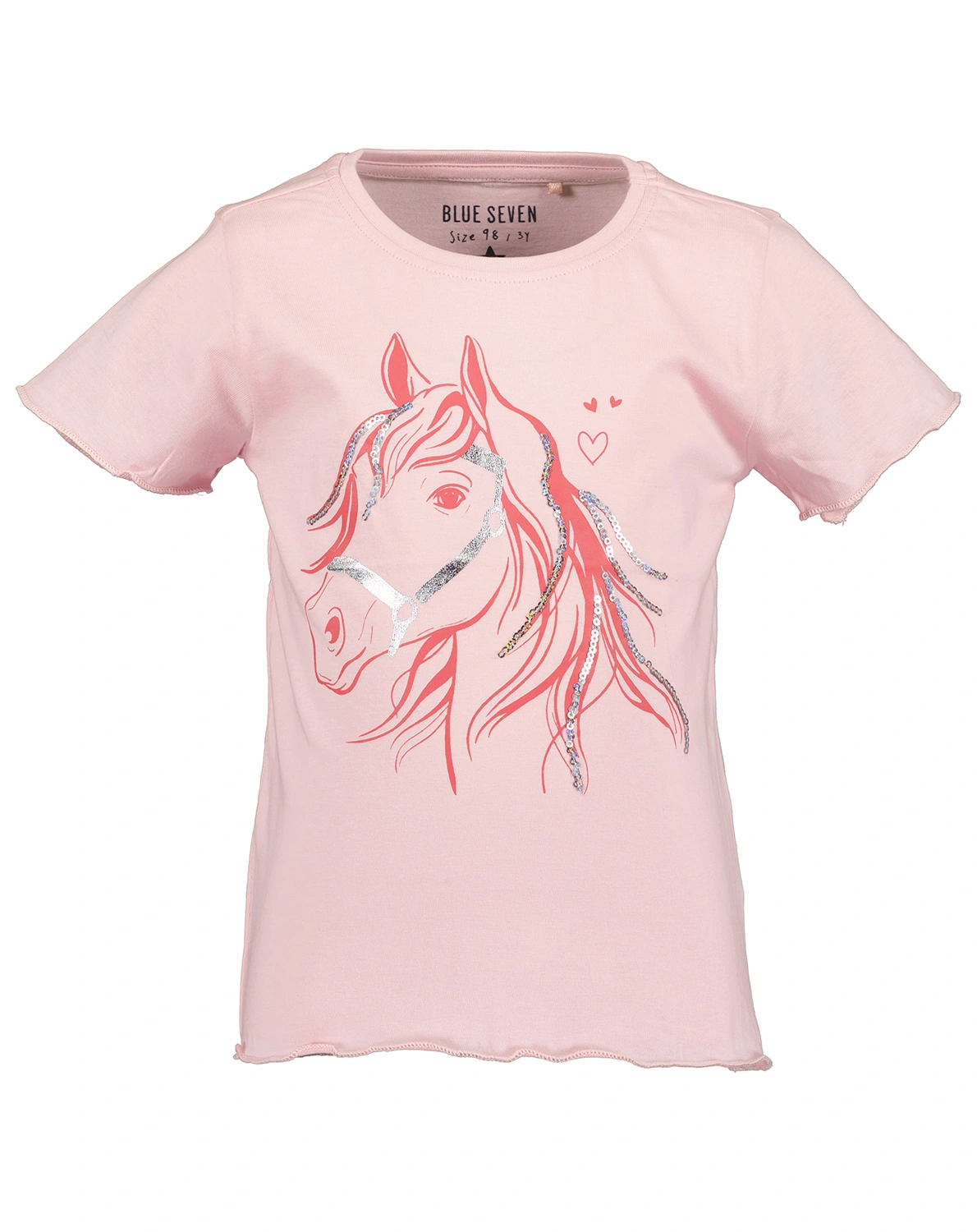 T-Shirt PONY LOVE in rosa