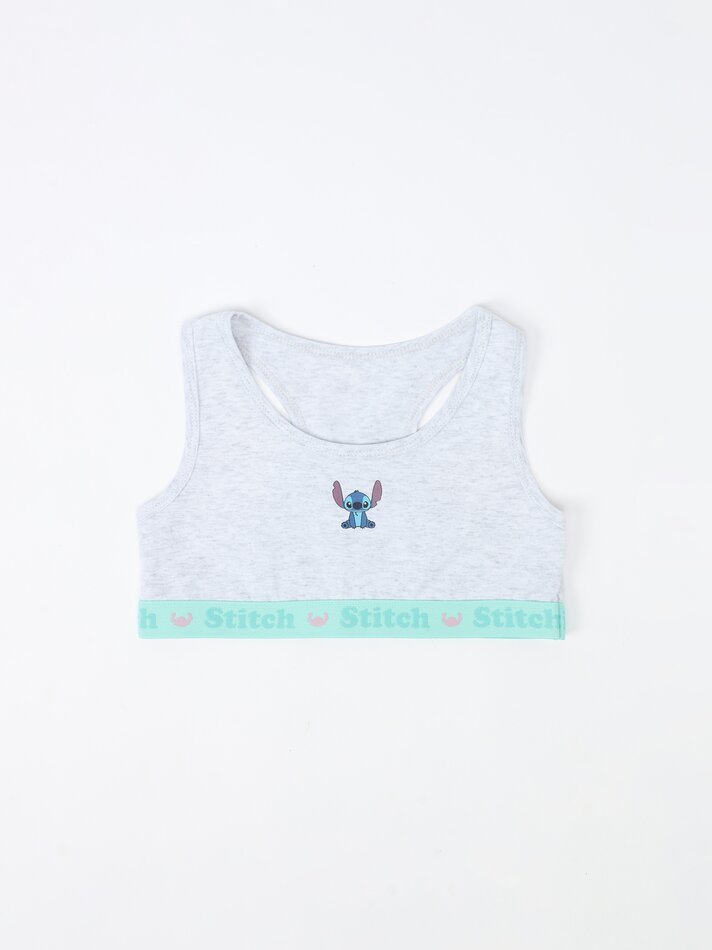 Lil© &™Stitch ©DS Conjunto com 3 Camisetas Estampadas - Cores Variadas