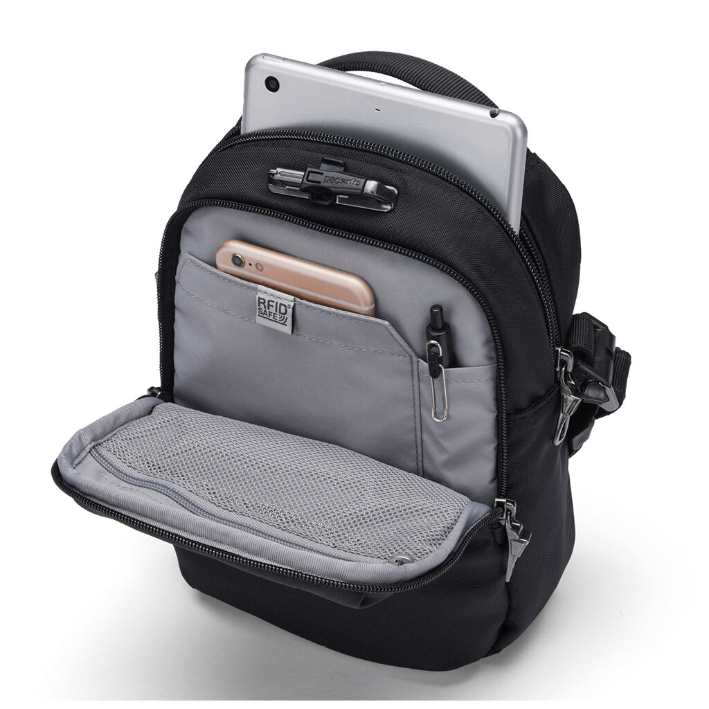 Zubehör - Tasche Anti-Diebstahl Umhängetasche schwarz