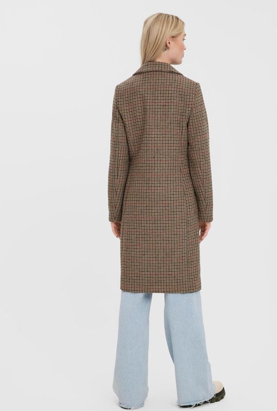 Vmblast - Chequered Long Jacket - Tussenjas