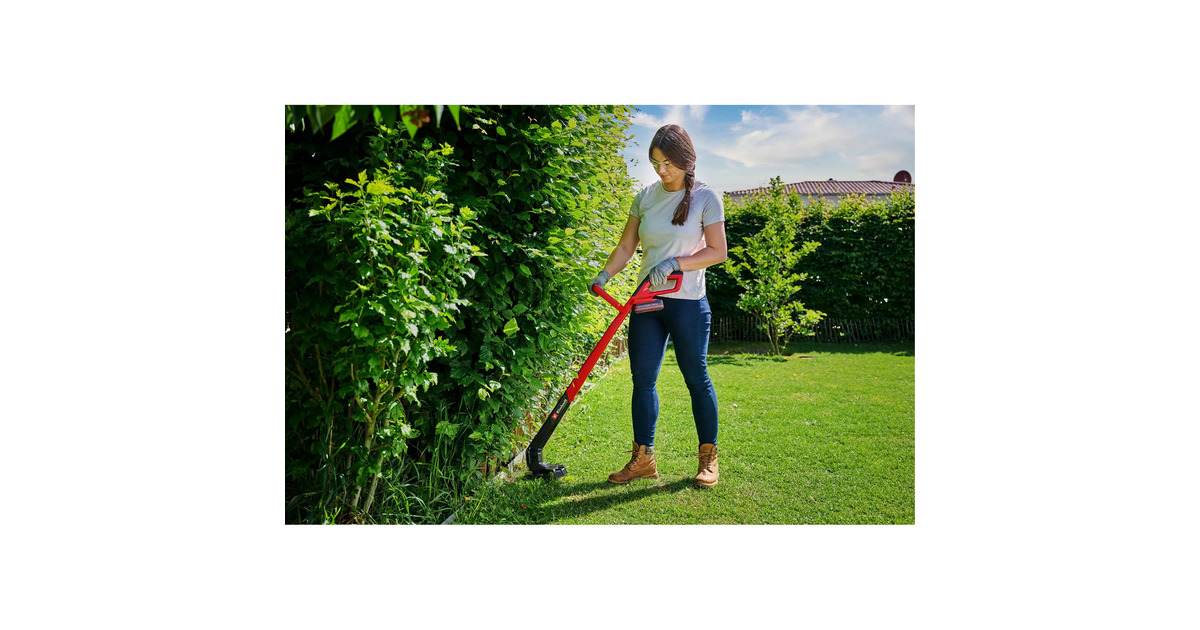 EINHELLAccu Grastrimmer GC-CT 18/2411 Li P-Solo  (Rood/zwart, Accu en oplader niet inbegrepen)